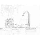 1-hole kitchen faucet Nexpan