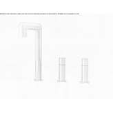 Three-hole tap with swivel spout Trinidad