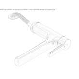 Under-window kitchen faucet with a swivel spout Pulkau