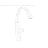 Electronic LED kitchen faucet made of stainless steel Regencos