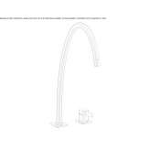 Stainless steel kitchen faucet Suello