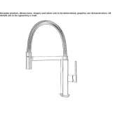 Kitchen faucet with pull-out spout Cimin
