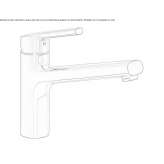 Kitchen faucet with swivel spout Volkhov