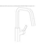 Kitchen faucet with pull-out spout Volkhov