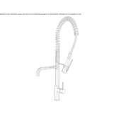 Single-lever kitchen faucet with pull-out spout Patu