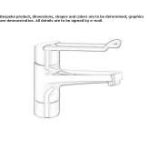 Kitchen faucet with swivel spout Obbicht