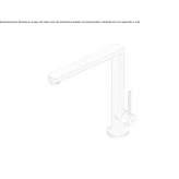 Countertop kitchen faucet with a swivel spout Kadnikov
