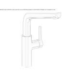 Single-lever kitchen faucet with swivel spout Pulkau