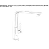 Kitchen faucet with swivel spout Bramford