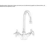 Classic 1-hole kitchen faucet Okemos