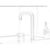 Stainless steel kitchen faucet with pull-out spout Largo