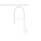 Stainless steel kitchen faucet with spray Conwy