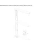 Concealed kitchen faucet in chrome-plated brass Painten