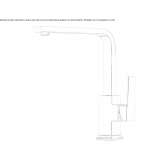 1-hole countertop kitchen faucet Lemgo
