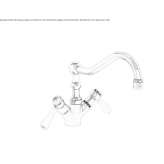 1-hole countertop kitchen faucet Tepehan