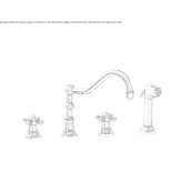 Kitchen faucet with spray Shilla
