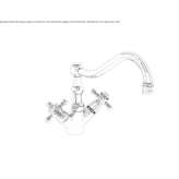 1-hole countertop kitchen faucet Shilla