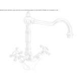 1-hole kitchen faucet with swivel spout Brozzo