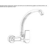 Kitchen faucet with swivel spout Rincon