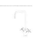 1-hole countertop kitchen faucet Ullapool