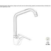 Kitchen faucet with swivel spout Pisco