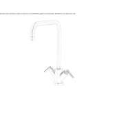 1-hole countertop kitchen faucet Pniewy