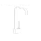 1-hole countertop kitchen faucet Dobre