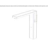 Countertop kitchen faucet with one handle Vernonia