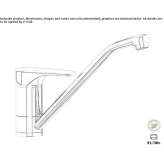 Kitchen faucet with swivel spout Pisco