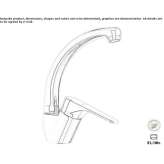 Kitchen faucet with swivel spout Pisco
