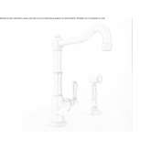 Brass kitchen faucet with pull-out spout Khodoriv