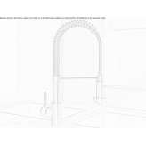 Single-lever kitchen faucet with spray Ryglice