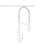 Kitchen faucet with spray Issa