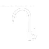Single-lever kitchen faucet Vinalesa