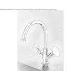 Countertop kitchen faucet with 1 hole Duisans