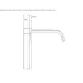 Kitchen faucet in chrome-plated brass Elshout
