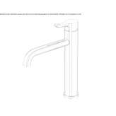 Kitchen faucet with single handle, 1-hole, chrome-plated, brass Olmeneta