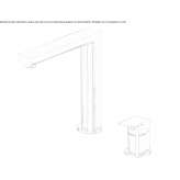 Kitchen faucet with 2 holes and single handle Tunungua