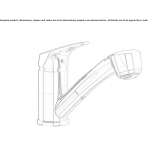 Countertop kitchen faucet with spray Gualchos