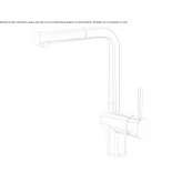Single-lever kitchen faucet with pull-out spout Colrain