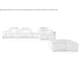 Sectional fabric sofa Jogeva