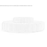 Curved modular fabric sofa Rofrano