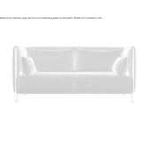 Sofa materiałowa 2-osobowa Tipitapa
