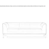 3-osobowa sofa Paras