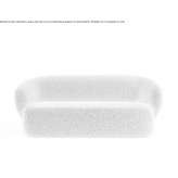 3-seater fabric sofa Urbe