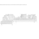 Sectional fabric sofa Zhovkva