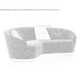 Zakrzywiona sofa Abejales