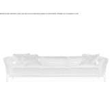 Sofa materiałowa 3-osobowa ze zdejmowanym pokrowcem Lyntupy