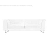 Sofa ze zdejmowanym pokrowcem Cisse