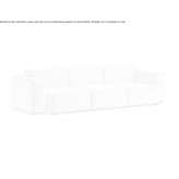 Modułowa sofa 3-osobowa Mureck